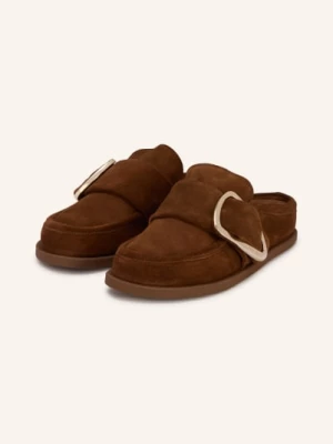 Obrázek produktu Inuikii Mules hnědá / zlatá