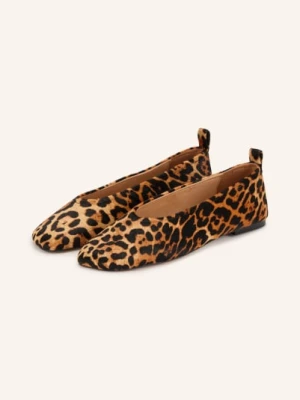 Obrázek produktu Inuovo Baleríny Z Poníčí Kůže černá / hnědá / béžová