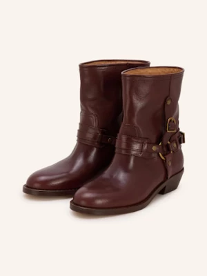 Obrázek produktu Isabel Marant Biker Boots Ildred S Nýty tmavě hnědá