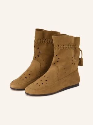Obrázek produktu Isabel Marant Boty Woosta S Výřezy černošedá