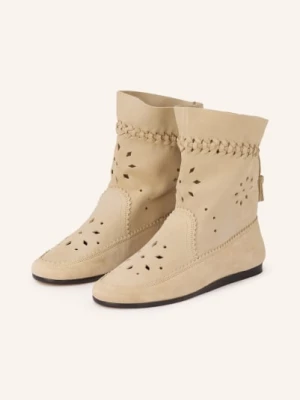 Obrázek produktu Isabel Marant Boty Woosta S Výřezy světle hnědá