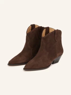 Obrázek produktu Isabel Marant Cowboy Boots Dewina tmavě hnědá