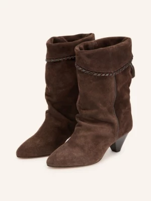 Obrázek produktu Isabel Marant Kotníčkové Boty Dalby tmavě hnědá