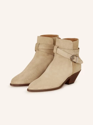 Obrázek produktu Isabel Marant Kotníčkové Boty Deivy béžová