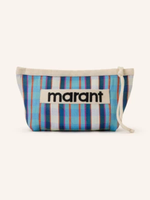 Obrázek produktu Isabel Marant Pouzdro Powden krémová / červená / neonově tyrkysová