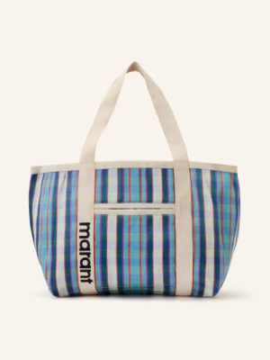 Obrázek produktu Isabel Marant Shopper Darwen krémová / růžová / tyrkysová