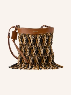 Obrázek produktu Isabel Marant Taška Přes Rameno Noli hnědá / krémová / černá