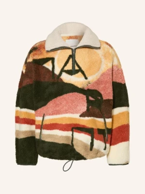 Obrázek produktu Isabel Marant Teddyfell-Troyer Marley tmavě oranžová / červená / tmavě zelená