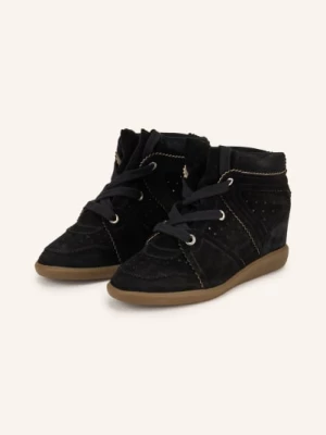 Obrázek produktu Isabel Marant Vysoké Tenisky Bobby černá / světle hnědá