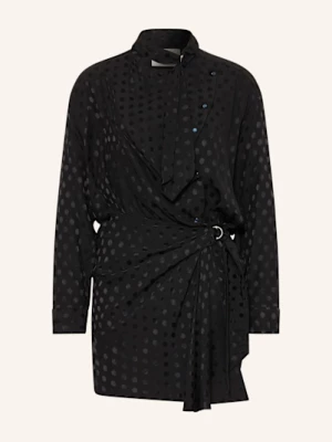 Obrázek produktu Isabel Marant Žakárové Šaty Ora Z Hedvábí černá
