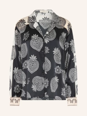 Obrázek produktu Ivi Collection Halenka S Hedvábím černá / bílá