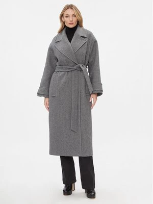Obrázek produktu IVY OAK Vlněný kabát Claudia IO1123F1115 Šedá Loose Fit