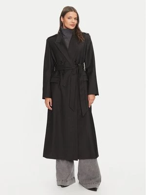 Obrázek produktu IVY OAK Vlněný kabát Colette IO111134 Černá Oversize