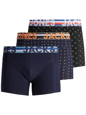 Obrázek produktu JACK & JONES Boxerky 'Henrik'  modrá / oranžová / černá / bílá