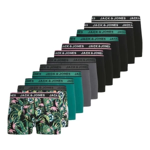 Obrázek produktu JACK & JONES Boxerky 'JACDREW'  tyrkysová / šedá / tmavě šedá / světle růžová / černá / bílý melír