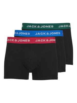 Obrázek produktu JACK & JONES Boxerky 'JACJOE'  modrá / tmavě zelená / malinová / černá