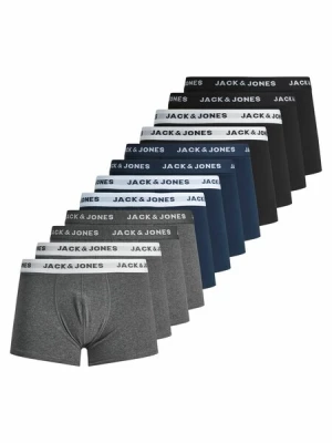 Obrázek produktu JACK & JONES Boxerky  marine modrá / šedá / černá / bílá