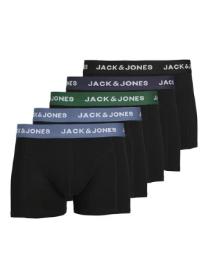 Obrázek produktu JACK & JONES Boxerky 'Solid'  chladná modrá / trávově zelená / ostružinová / černá