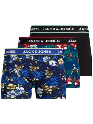 Obrázek produktu JACK & JONES Boxerky  tmavě modrá / hnědá / černá / offwhite