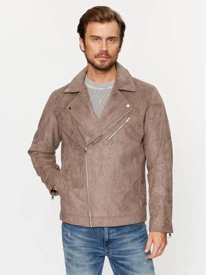 Obrázek produktu Jack & Jones Bunda z imitace kůže 12236853 Hnědá Regular Fit