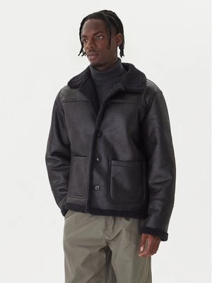 Obrázek produktu Jack & Jones Bunda z imitace kůže Cambridge 12282946 Černá Regular Fit