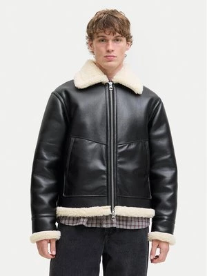 Obrázek produktu Jack & Jones Bunda z imitace kůže Liverpool 12282948 Černá Regular Fit