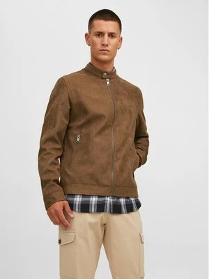 Obrázek produktu Jack & Jones Bunda z imitace kůže Rocky 12223141 Hnědá Regular Fit