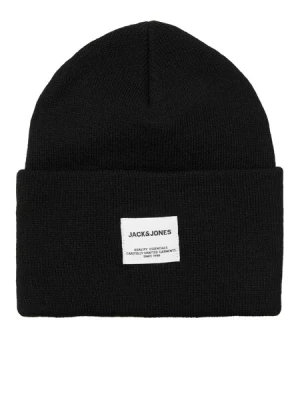 Obrázek produktu JACK & JONES Čepice 'Long Knit'  černá / bílá