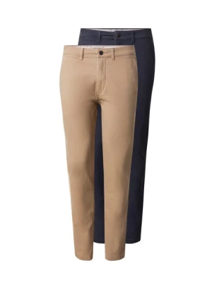 Obrázek produktu JACK & JONES Chino kalhoty 'Macro Dave'  béžová / tmavě modrá