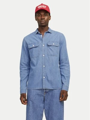 Obrázek produktu Jack & Jones džínová košile Travis 12269262 Modrá Comfort Fit