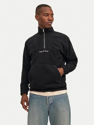 Obrázek produktu Jack & Jones Fleecová mikina Vesterbro 12262981 Černá Relaxed Fit