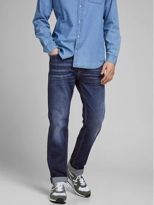 Obrázek produktu Jack & Jones Jeansy Clark 12177444 Tmavomodrá Regular Fit