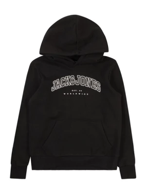 Obrázek produktu Jack & Jones Junior Mikina 'CALEB'  černá / bílá