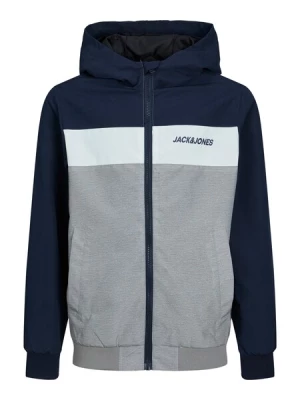 Obrázek produktu Jack & Jones Junior Přechodná bunda 'Rush'  námořnická modř / čedičová šedá / bílá