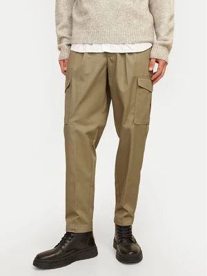Obrázek produktu Jack & Jones Kalhoty z materiálu Bill 12247358 Hnědá Tapered Fit