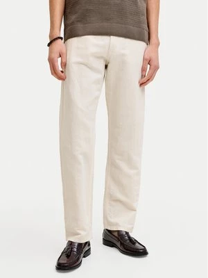Obrázek produktu Jack & Jones Kalhoty z materiálu Chris 12293296 Světle béžová Loose Fit