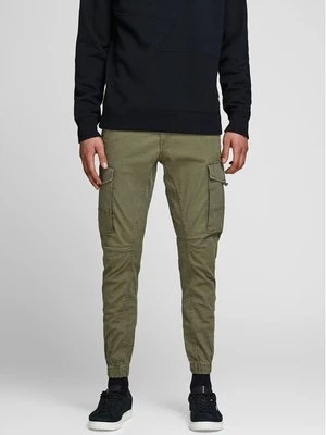 Obrázek produktu Jack & Jones Kalhoty z materiálu Paul Flake 12141844 Zelená Tapered Fit