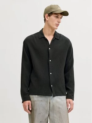 Obrázek produktu Jack & Jones Košile Nantucket 12291804 Černá Relaxed Fit