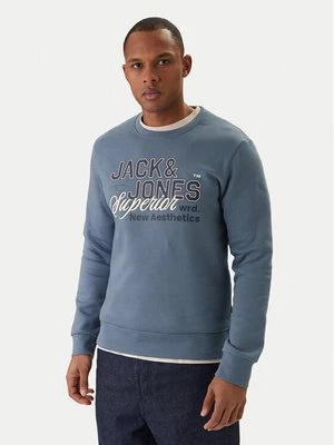 Obrázek produktu Jack & Jones Mikina Elogo 12288925 Modrá Regular Fit