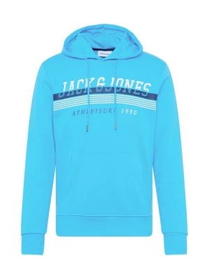 Obrázek produktu JACK & JONES Mikina 'Iron'  marine modrá / azurová / bílá