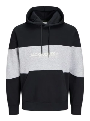Obrázek produktu JACK & JONES Mikina 'JJELegacy'  šedý melír / černá / bílá