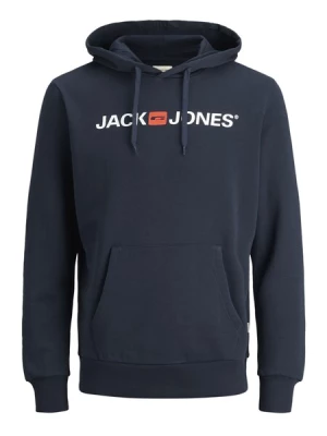 Obrázek produktu JACK & JONES Mikina 'Marco Bowie'  noční modrá / jasně červená / offwhite