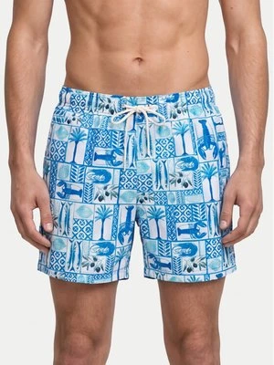 Obrázek produktu Jack & Jones Plavecké šortky Maui Vibes 12291426 Světle modrá Regular Fit