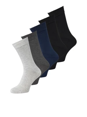 Obrázek produktu JACK & JONES Ponožky  tmavě modrá / světle šedá / černá