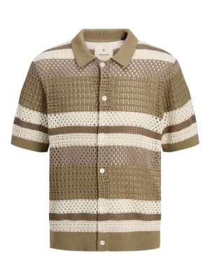Obrázek produktu Jack & Jones Premium Kardigan 'JPRBluwilmer'  béžová / hnědá / olivová