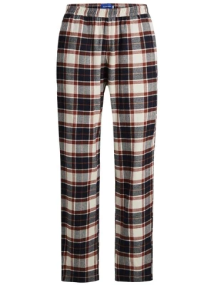 Obrázek produktu JACK & JONES Pyžamové kalhoty 'JACRIMON'  tmavě šedá / červená / offwhite