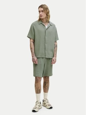 Obrázek produktu Jack & Jones Sada košile a sportovní šortky Nantucket 12302220 Zelená Relaxed Fit