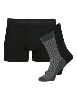 Obrázek produktu Jack & Jones Set boxerky a ponožky Trent Giftbox 12285126 Černá