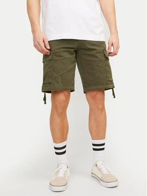 Obrázek produktu Jack & Jones Šortky z materiálu Cole 12253122 Zelená Loose Fit