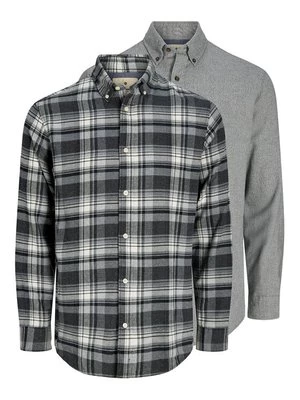 Obrázek produktu Jack & Jones Souprava košil Blubarkley 12294328 Šedá Regular Fit
